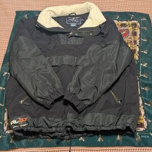 Polo Sport by Ralph Lauren Men's XL Vintage Anorak Ski Jacket With Hood